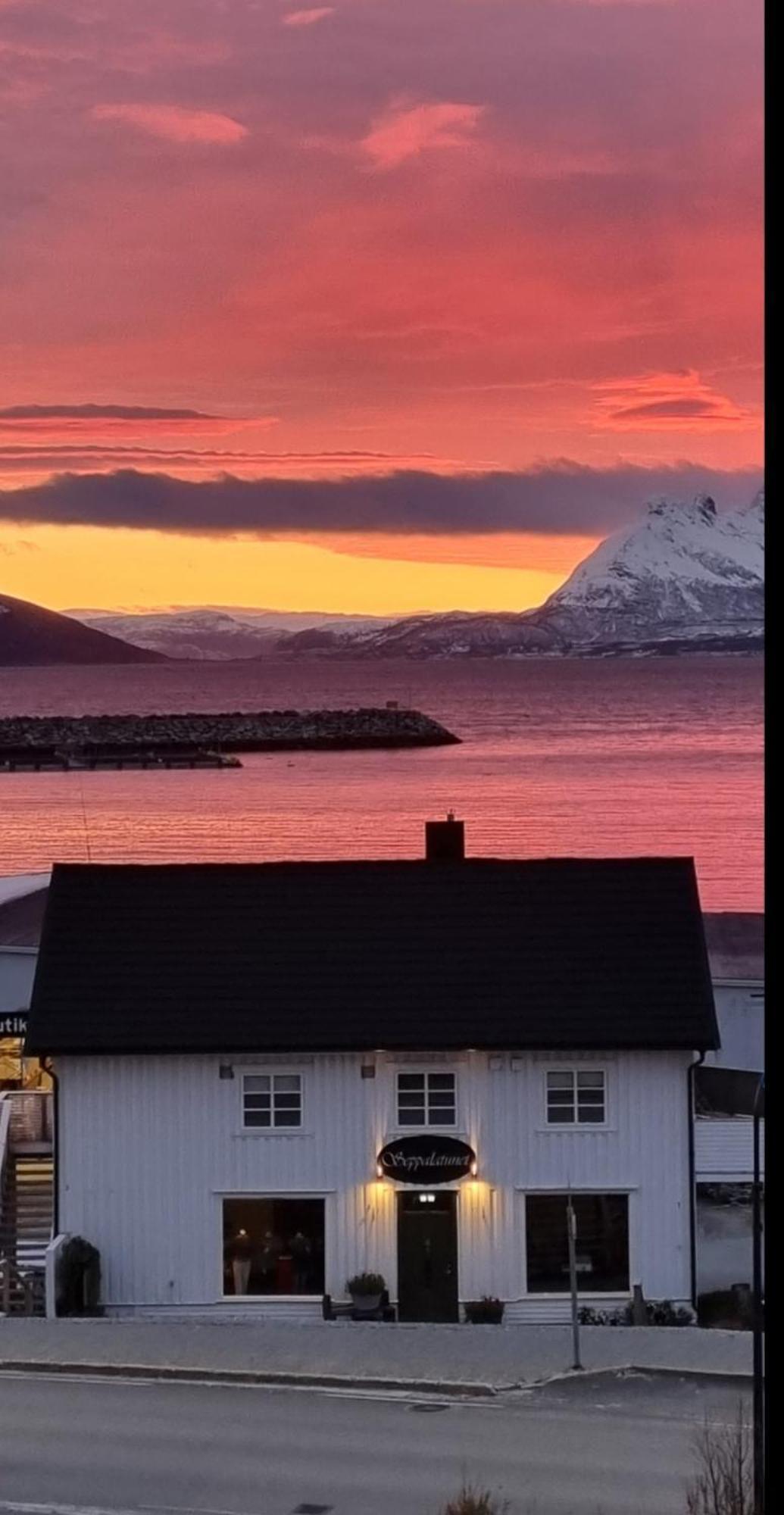 Loftsleilighet Midt I Sentrum Skjervoy Bagian luar foto